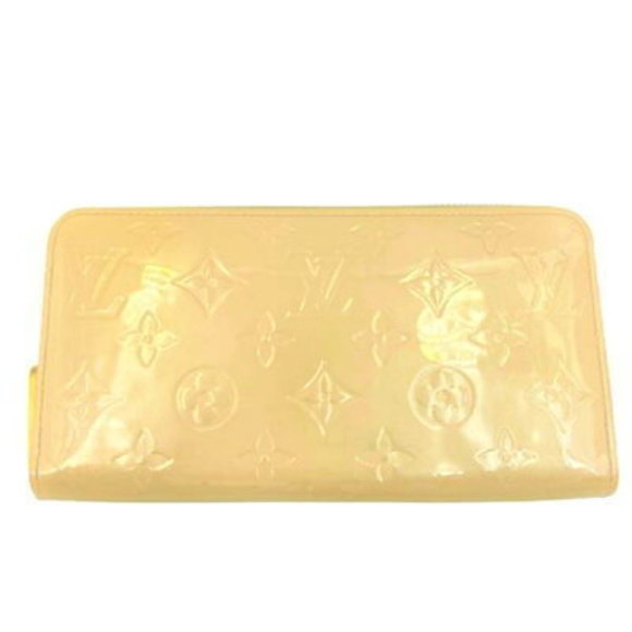 Louis Vuitton Zippy Wallet Citrine Vernis Zip long Patent - Picture 1 of 1